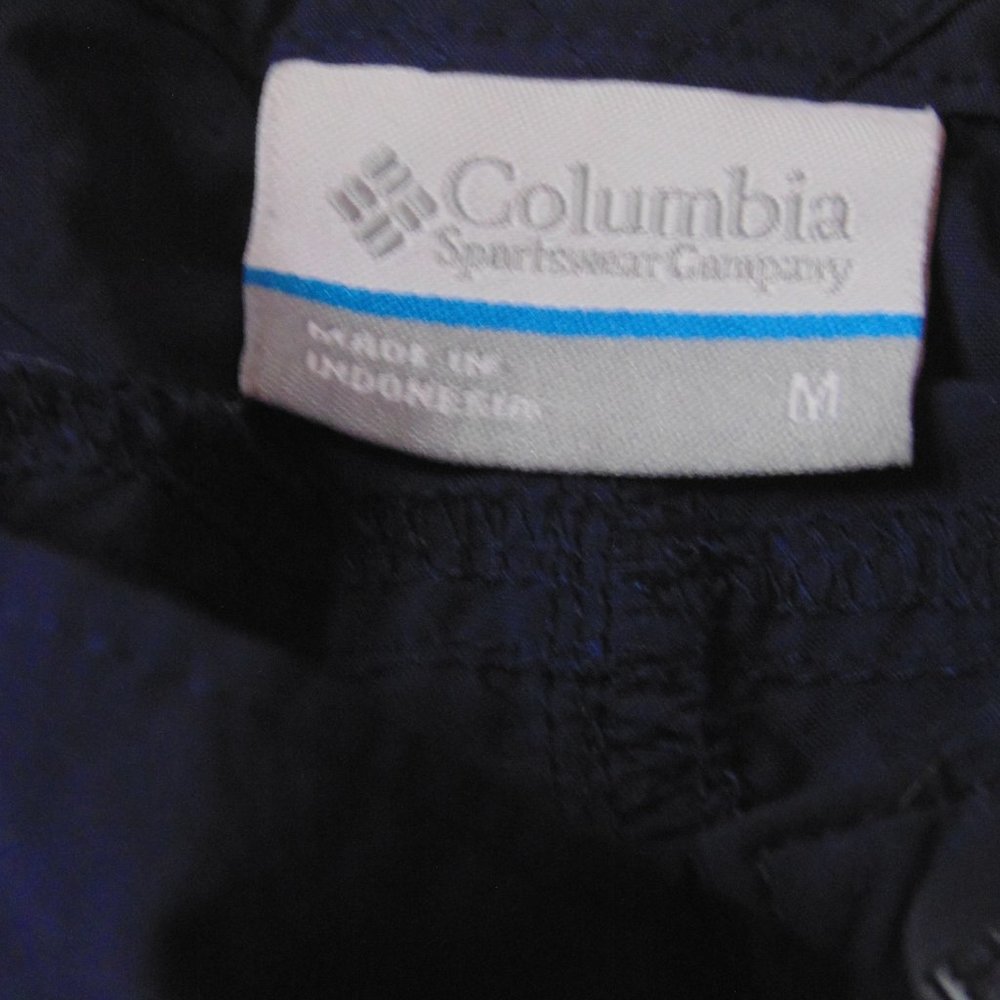 Columbia Women's Capris Nylon pants Medium Navy - Picture 6 of 7